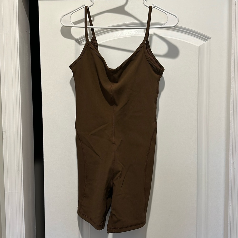 Lululemon ribbed contoured unitard